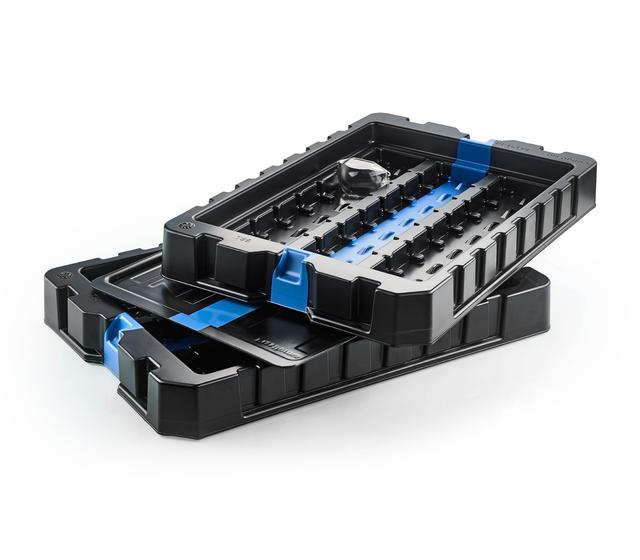 Frame tray with cover